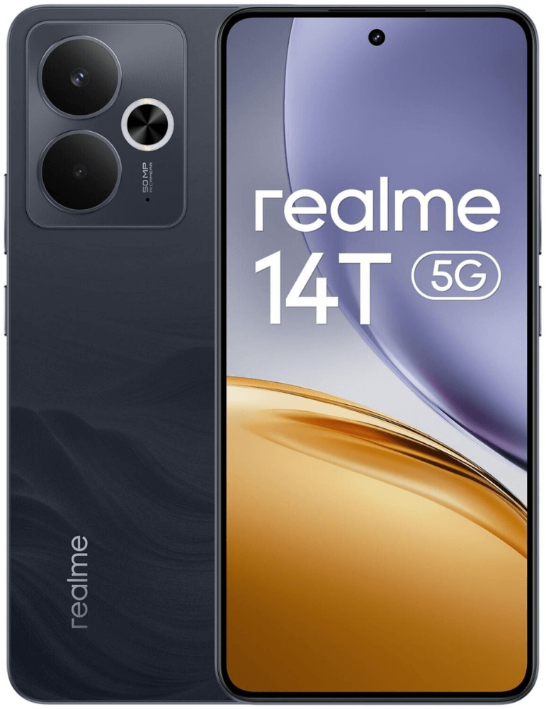 realme Realme 14T 5G 8GB/256GB Negro (Obsidian Black) Dua