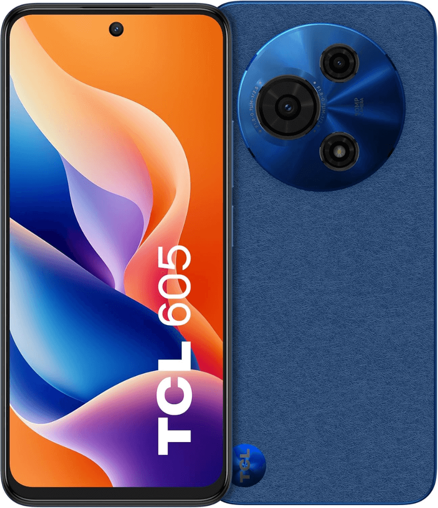 TCL 605 4G 4GB/128GB Azul (Quartz Blue) Dual SIM
