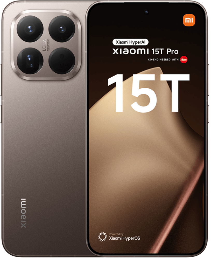 Xiaomi 15T Pro 5G 12GB/256GB Dorado (Mocha Gold) Dual SIM