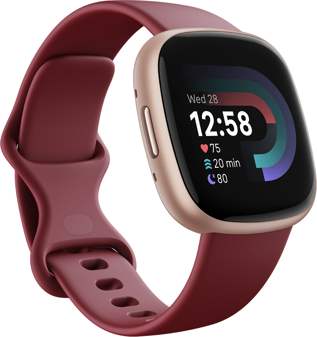 Fitbit Fitbit Versa 4 Digital Pantalla táctil Rosa GPS (s