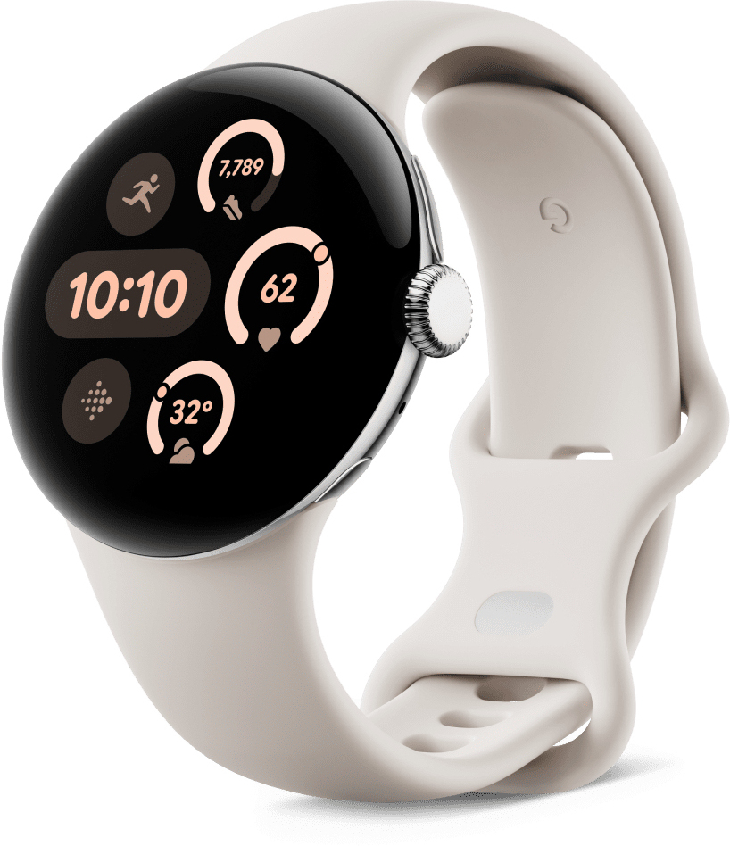 Google Google Pixel Watch 3 AMOLED 41 mm Digital Pantalla