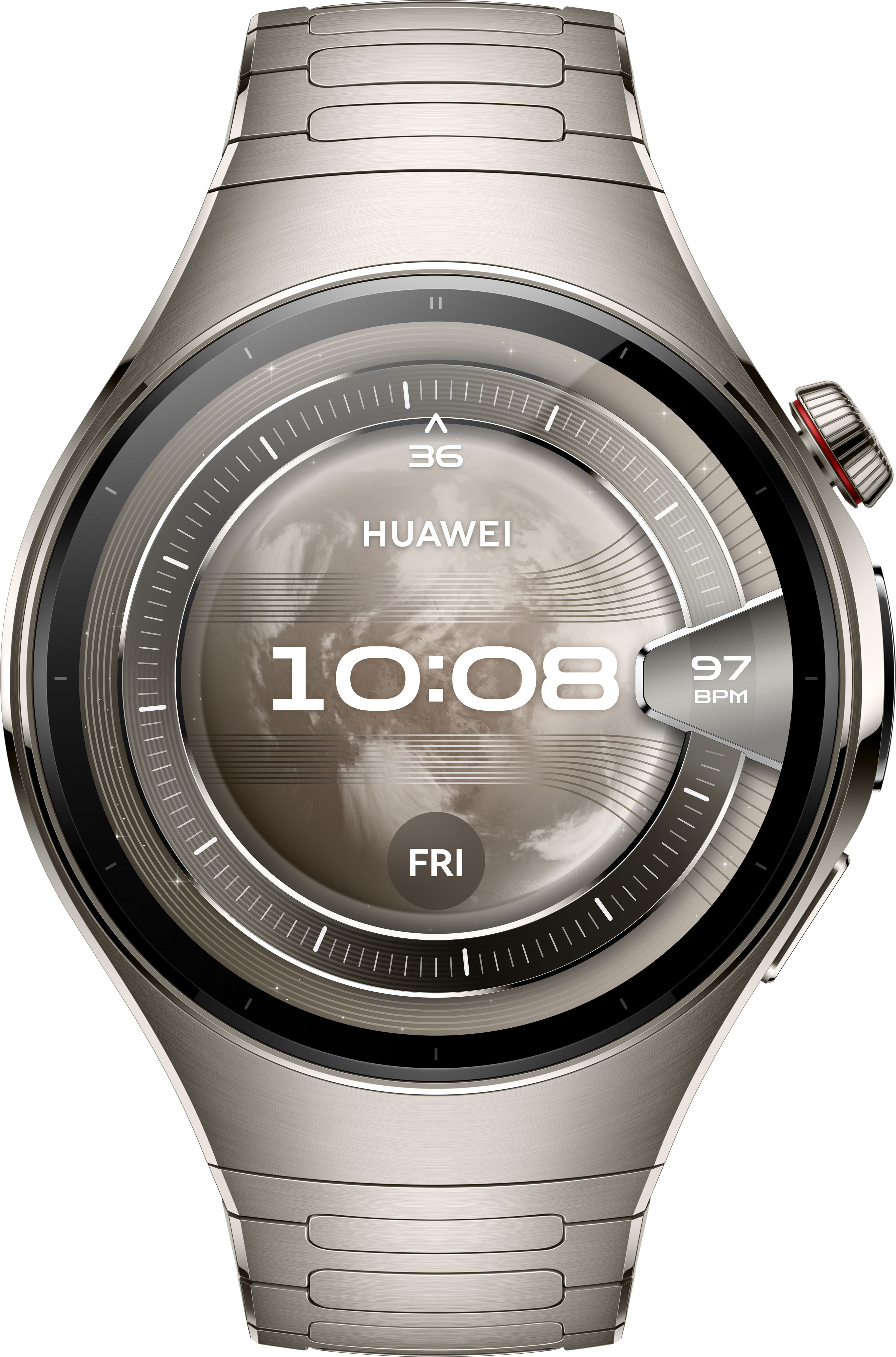 Huawei Huawei WATCH 5 3,81 cm (1.5\"") AMOLED 46 mm Digit