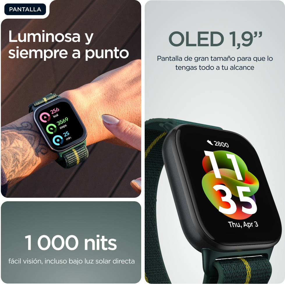 Motorola Motorola moto watch fit 4,83 cm (1.9\"") OLED 44.5