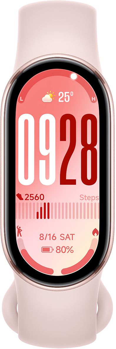 Xiaomi Xiaomi Smart Band 10 Rose AMOLED Pulsera de activi