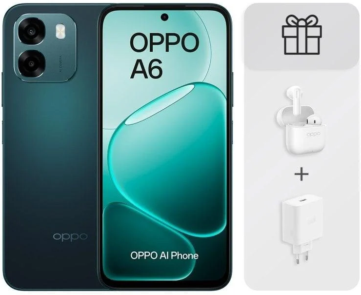 OPPO A6 256GB+6GB RAM (+ ampliable 6GB) + Enco Buds3 +