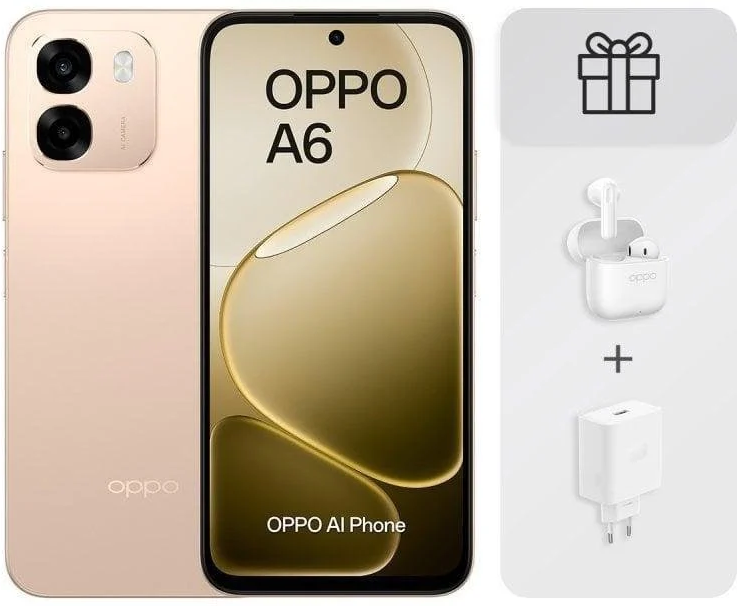 OPPO A6 256GB+6GB RAM (+ ampliable 6GB) + Enco Buds3 +