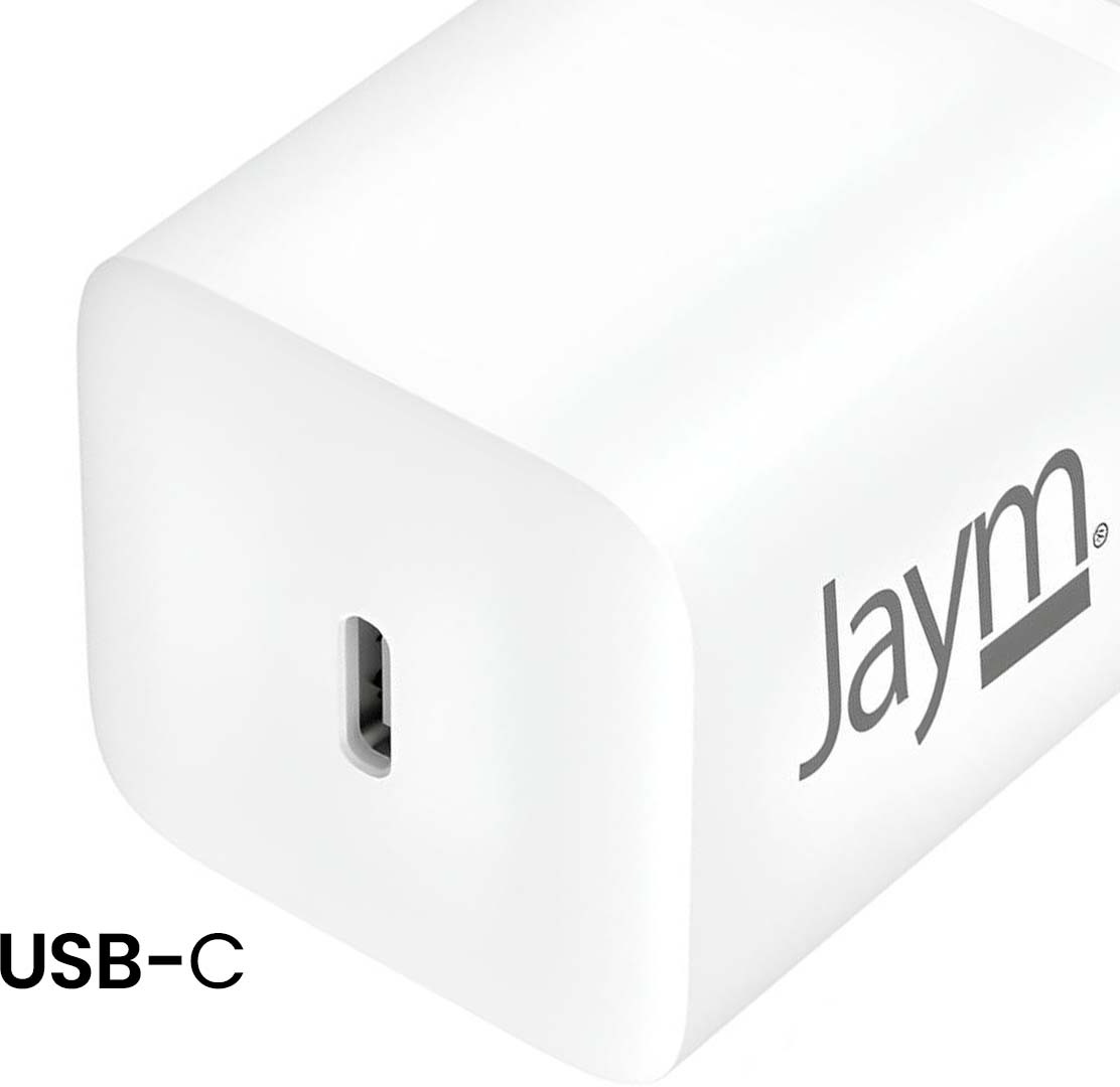 Compra Jaym Cargador de pared USB-C 45W Power Delivery Ultra-compacto ...