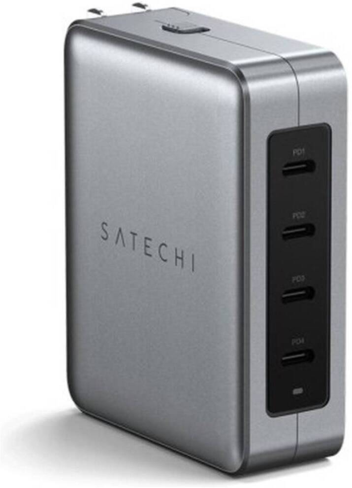 Satechi Cargador PD de 145 W con 4 prácticos puertos USB-C