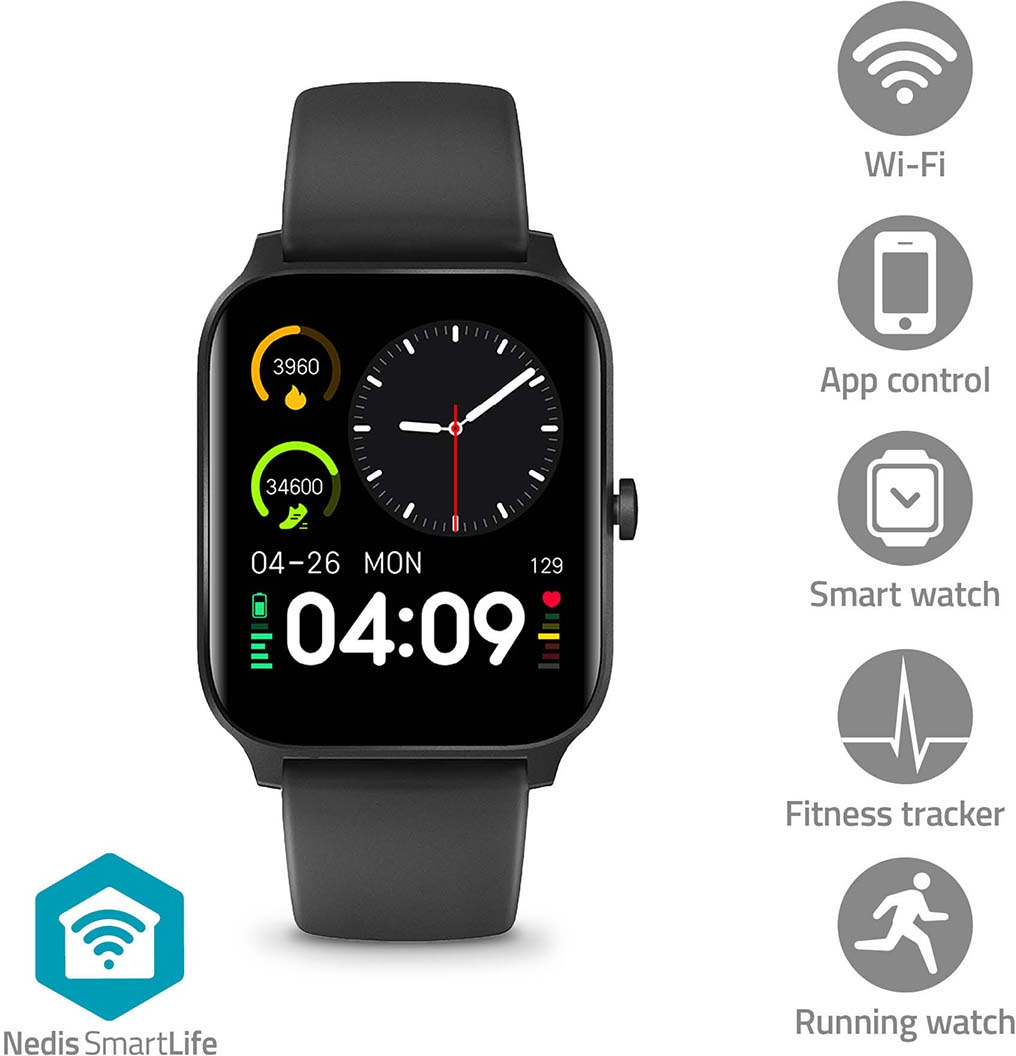 Nedis Nedis BTSW30BK Relojes inteligentes y deportivos 4