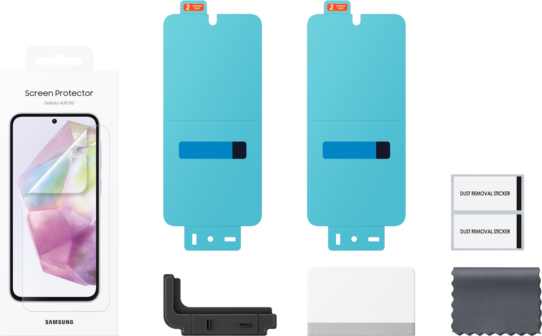 Samsung Protector de pantalla para los modelos Galaxy A35