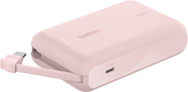 Belkin Belkin BPB021HQPK batería externa 10000 mAh Rosa