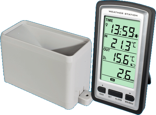 Alecto Alecto WS-1200 estación meteorológica digital Negr