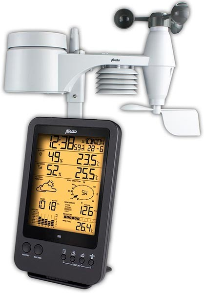 Alecto Alecto WS-4700 estación meteorológica digital Negr
