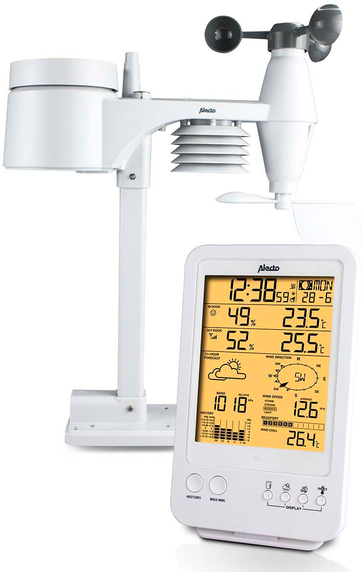 Alecto Alecto WS-4800 estación meteorológica digital Blan