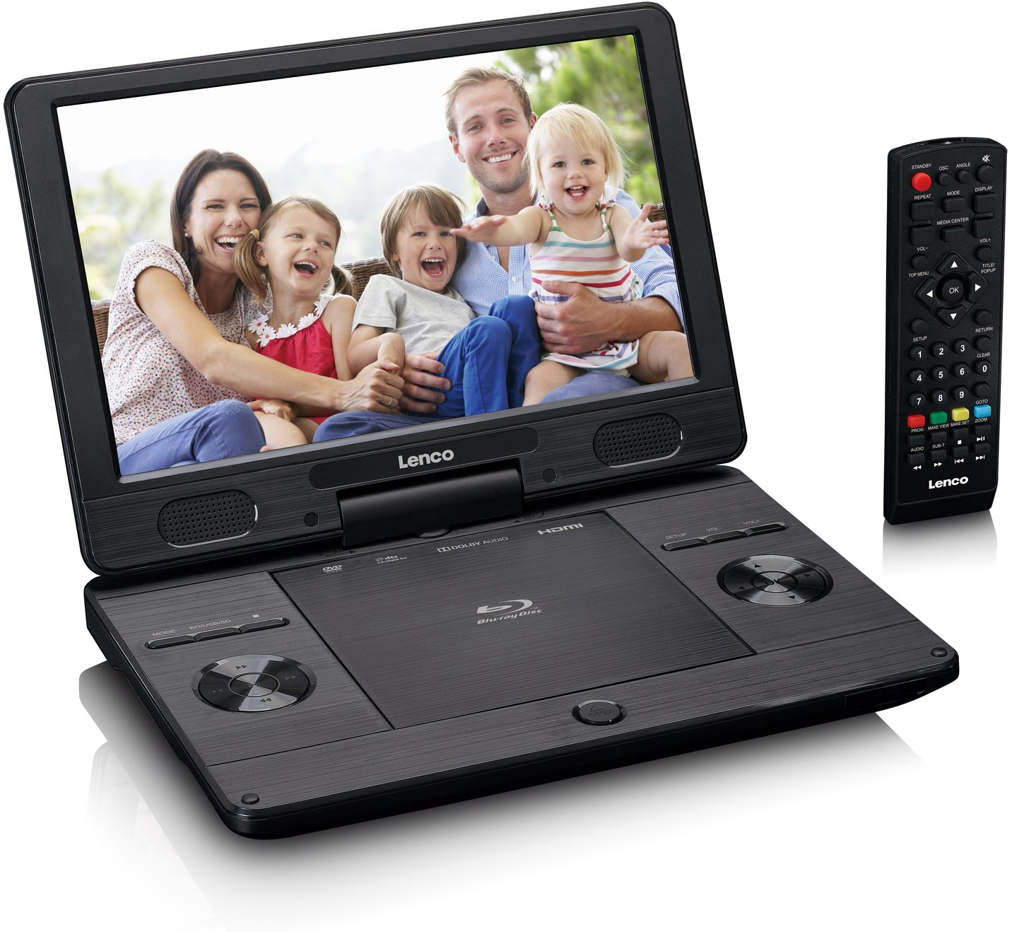 Lenco Lenco BRP-1150BK reproductor de dvd/bluray portáti