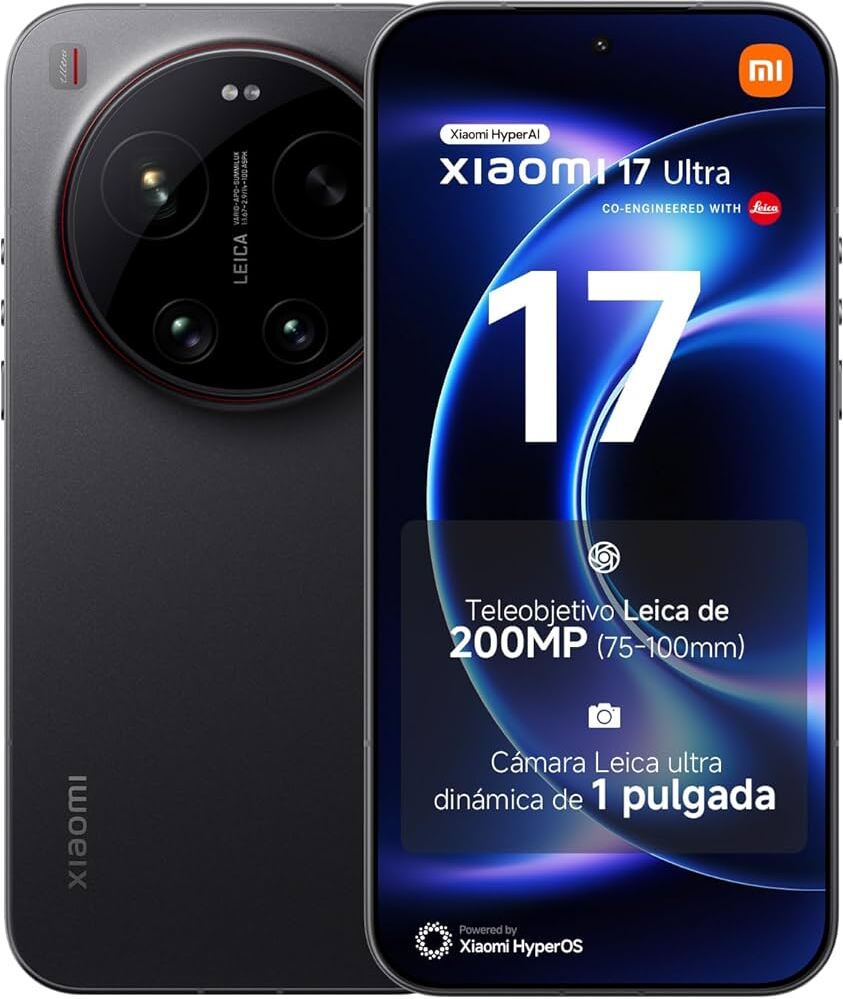 Xiaomi 17 Ultra 5G 512GB+16GB RAM + Kit Fotográfico