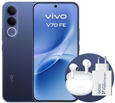 vivo V70 FE 5G 256GB+8GB RAM (Auricular+Cargador 90W)