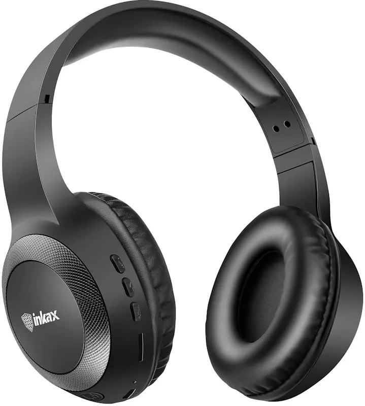 Compra Inkax Cascos audio Bluetooth Plegable, 6 horas de autonomía ...