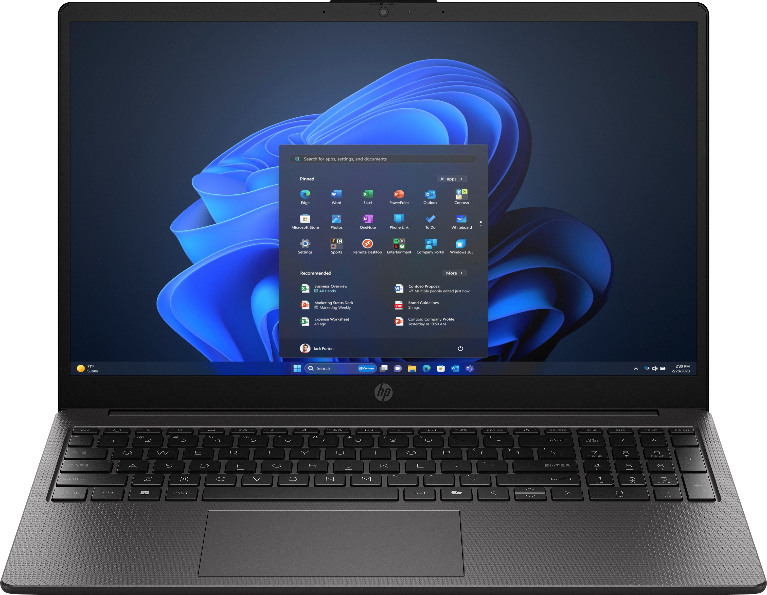 HP HP 255R G10 AMD Ryzen™ 5 7535U Portátil 39,6 cm (1