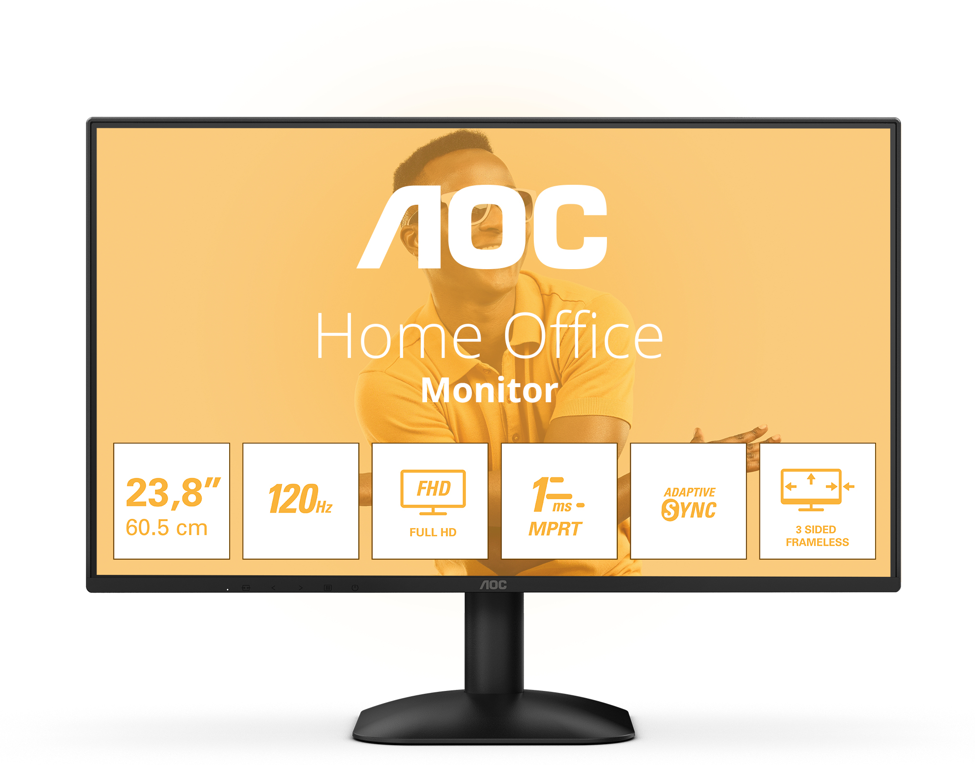 AOC AOC 24B31H pantalla para PC 60,5 cm (23.8\"") 1920