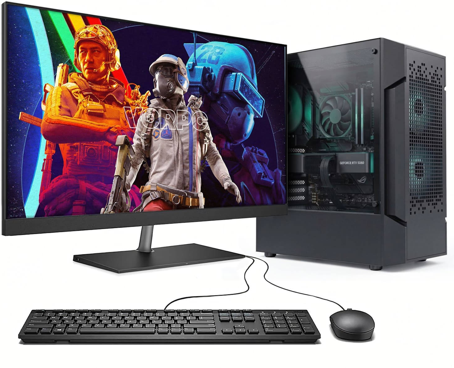 VORPC Gaming Shadow GAMING / Ryzen 5-5500 RTX 5060 / 32G