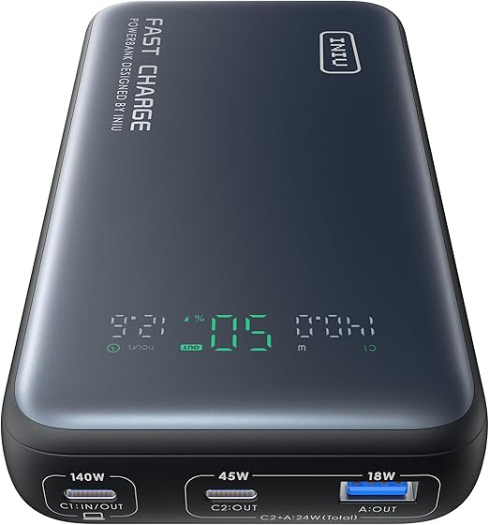INIU INIU P64-P1 batería externa 25000 mAh Negro