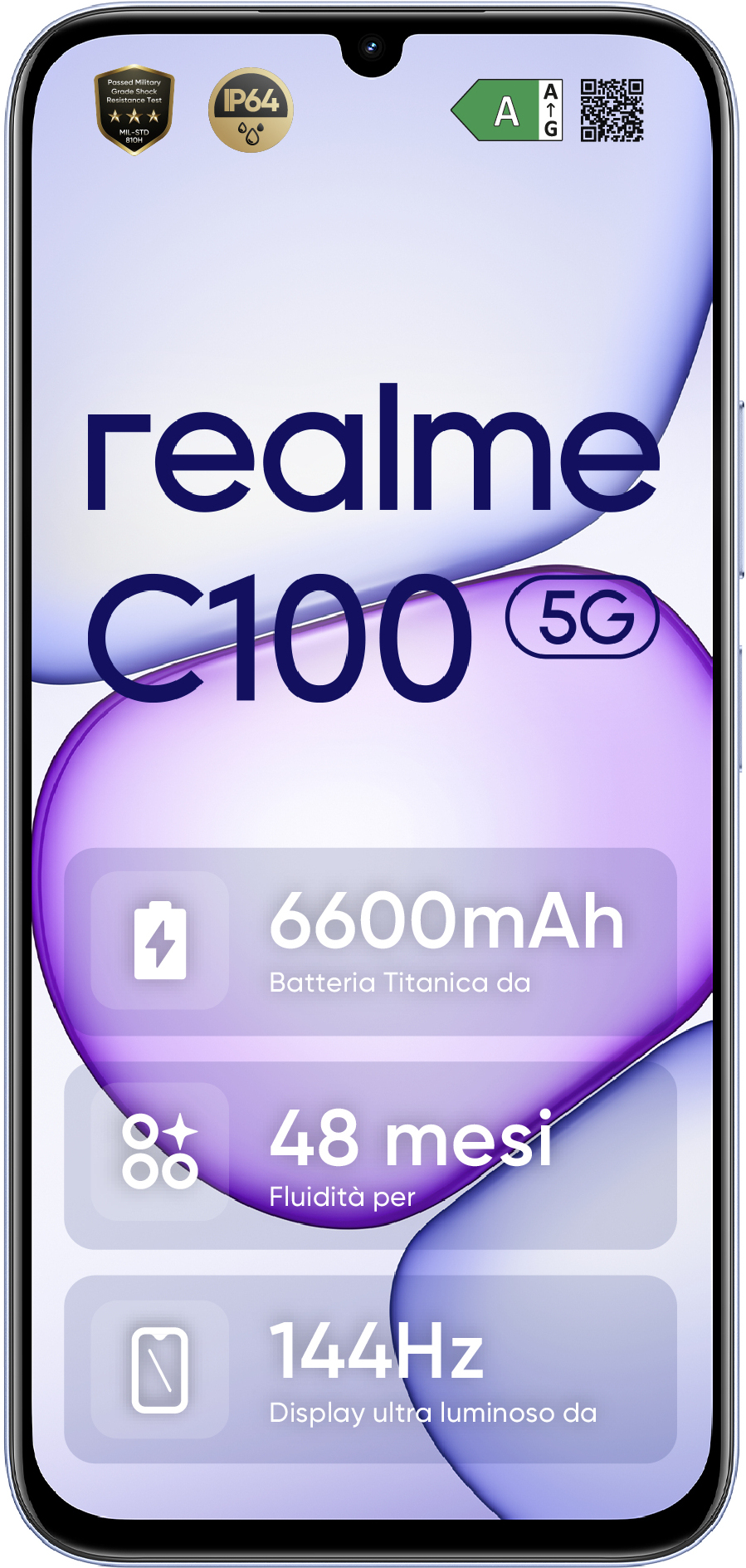 realme realme C100 5G 17,3 cm (6.8\"") SIM doble Android