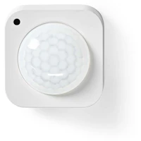 Nedis ZBSM20WT detector de movimiento Sensor infrarrojo pasivo (PIR) Inalámbrico Techo/pared Blanco