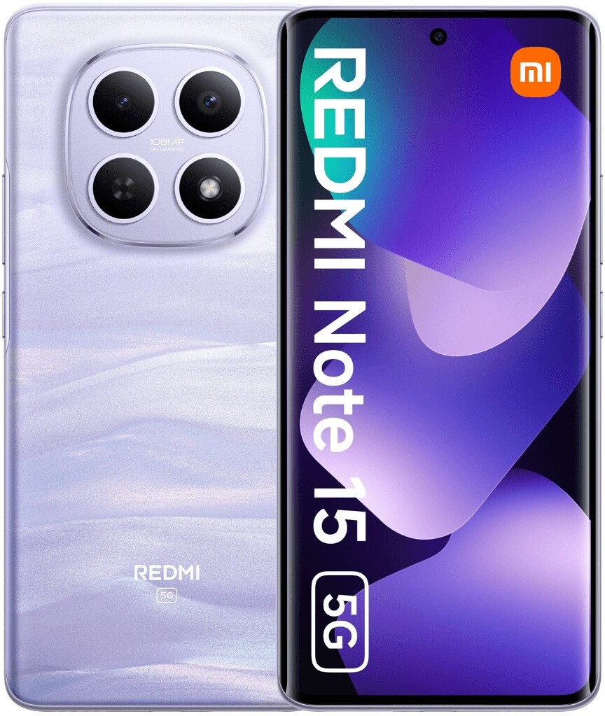 Xiaomi Redmi Note 15 5G 8GB/512GB Violeta (Mist Purple) D