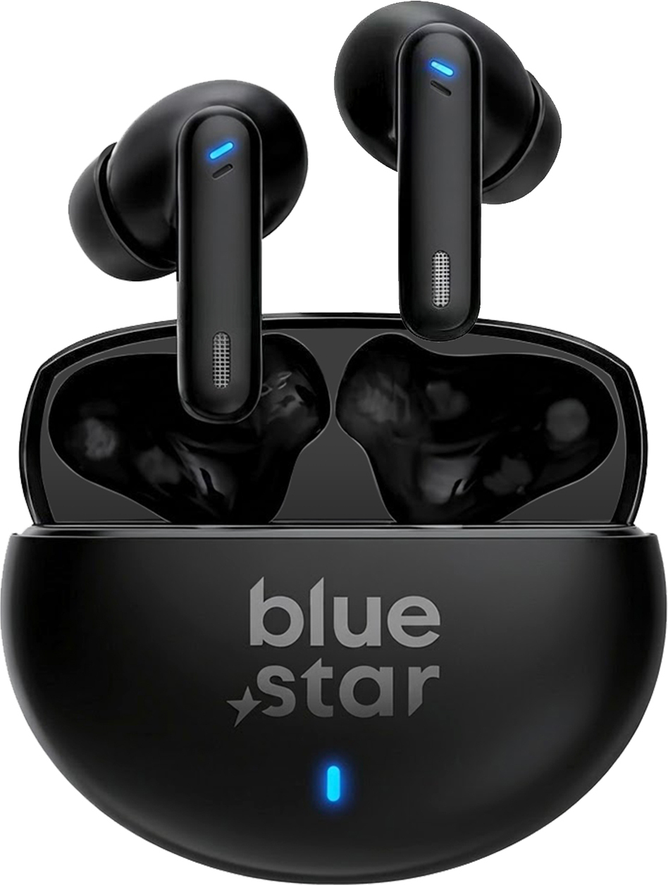 Blue Star Auriculares TWS Bluetooth 6.0 Con Cancelación de Ruido ANC Y ENC