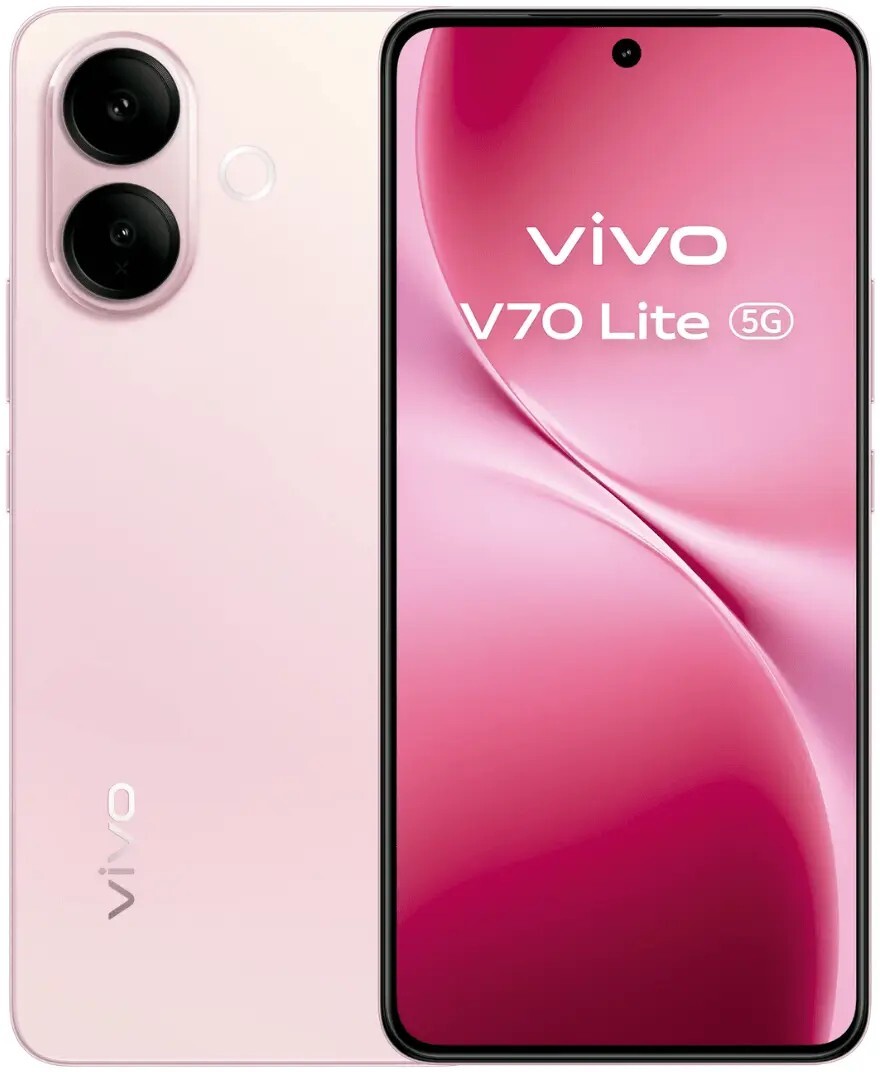 vivo Vivo V70 Lite 5G 6GB/256GB Rosa (Pop Pink) Dual SI