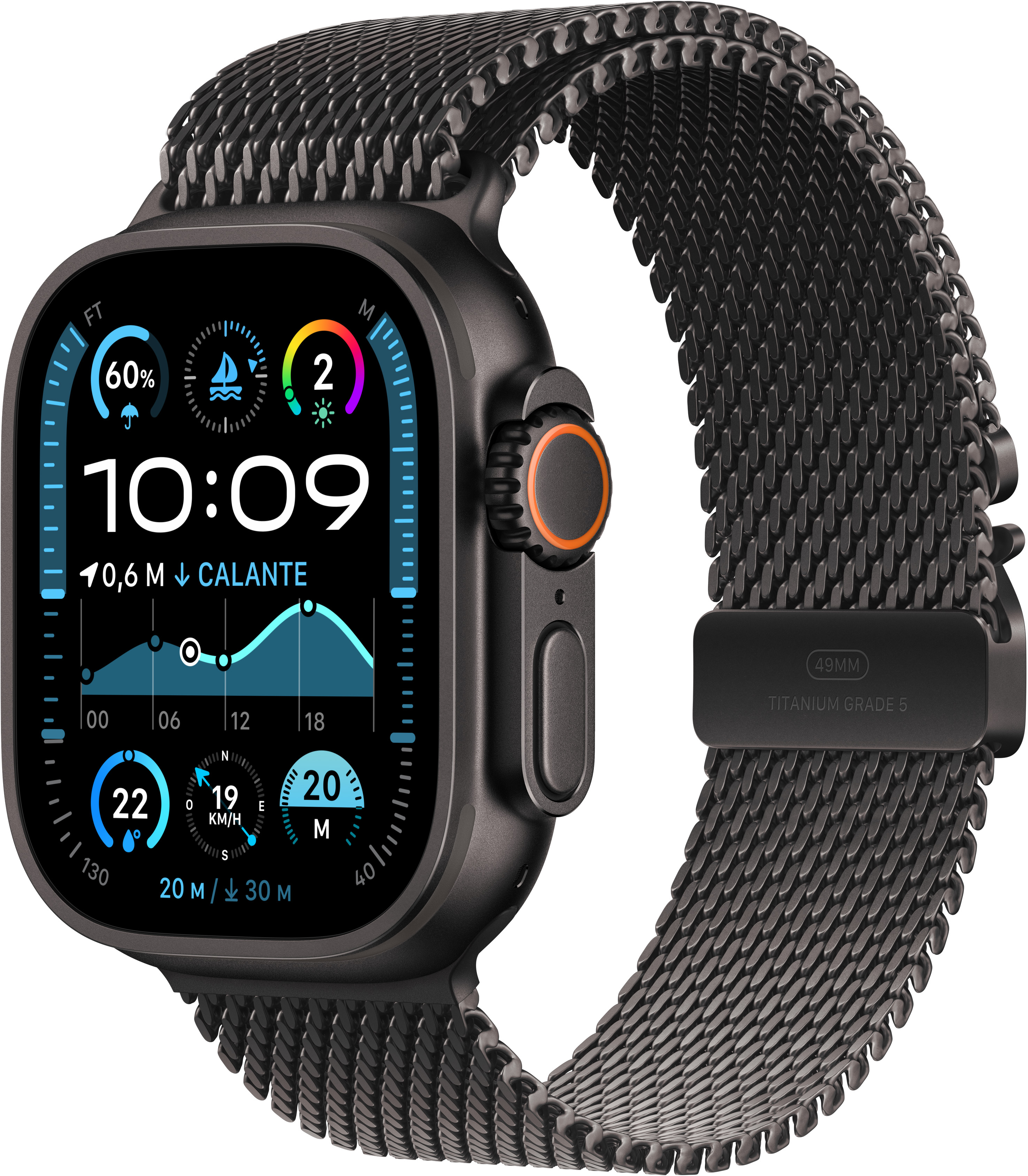 Apple Apple Watch Ultra 2 OLED 49 mm Digital 410 x 502 P