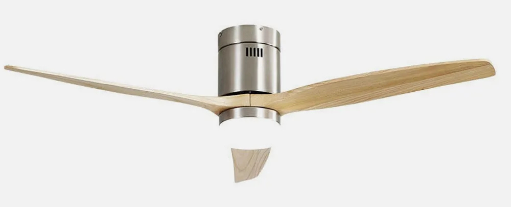 FABRILAMP Fabrilamp 128291342 ventilador Haya, Níquel