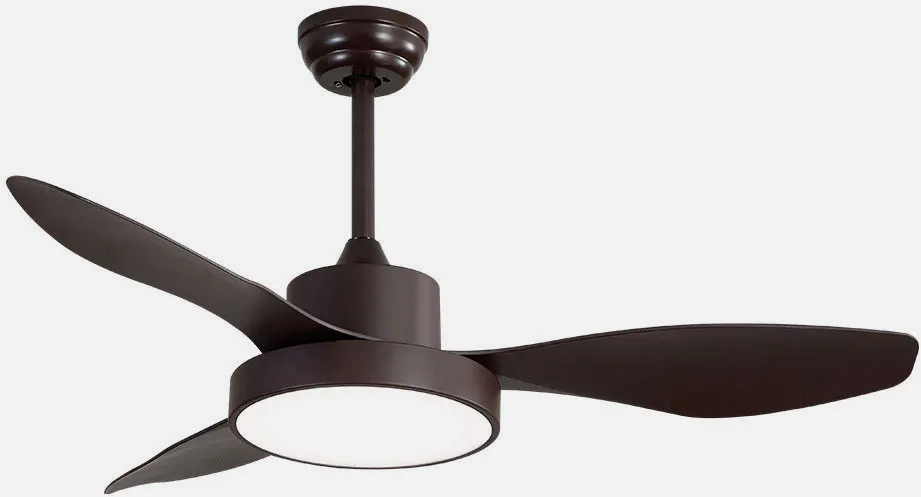 FABRILAMP Fabrilamp 128591302 ventilador Negro, Marrón