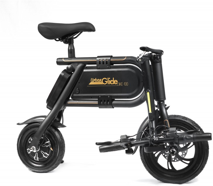 Compra Urbanglide Urban Glide E Bike 100 Pro Negro Oro Aluminio