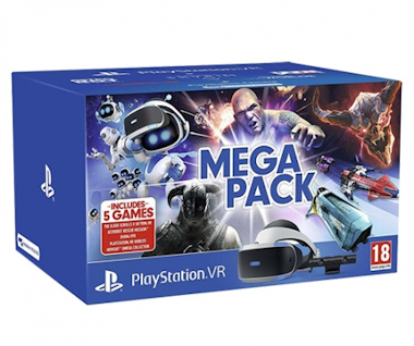 Sony Gafas Playstation VR + Cámara + Mega Pack 5 Juegos