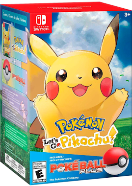 Game Freak Pokemon Lets Go Pikachu! + Poké Ball Plus (Ninten