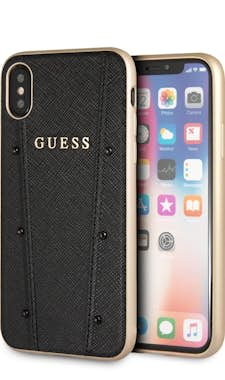 Guess Carcasa iPhone X / XS protectora rígida tachonada