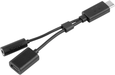 Sony Adaptador Auriculares 2 en 1 USB Tipo C