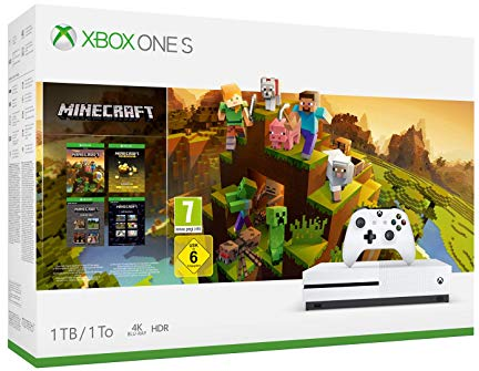 Microsoft Xbox One S 1 Tb + Minecraft Creator