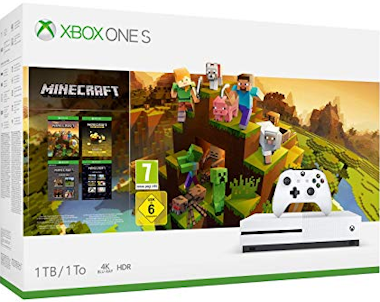 Microsoft Xbox One S 1 Tb + Minecraft Creator