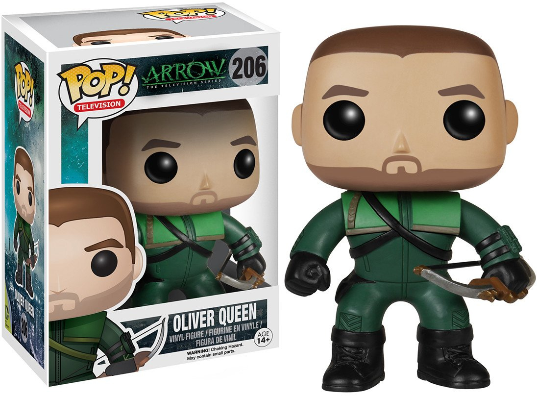 Figura Funko Dc arrow pop vinilo comics oliver queen 5341 de juguete para niños