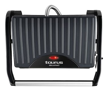 Taurus Taurus Grill&Toast sandwichera 700 W Negro, Acero