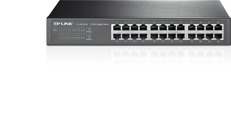 TP-Link TP-LINK 24-Port Gigabit Desktop/Rackmount Switch N