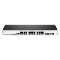 D-Link DGS-1210-28/ME switch Gestionado L2 Gigabit Ethernet (10/100/1000) Negro 1U