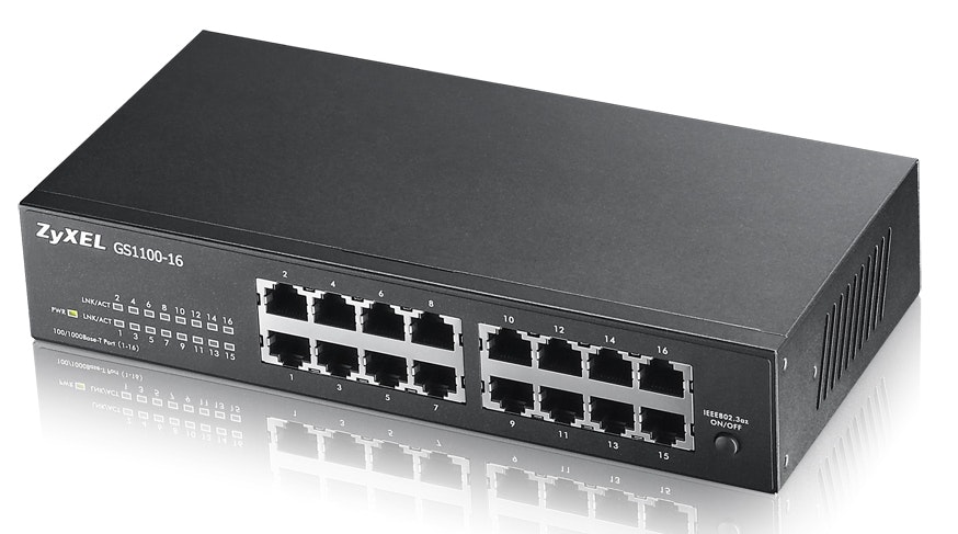 Zyxel GS1100-16 No Administrado Gigabit Ethernet