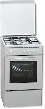 Rommer Vch 450 cocina de gas butano 4 fuegos independiente encimera blanco horno 85x50 50 lt vch450