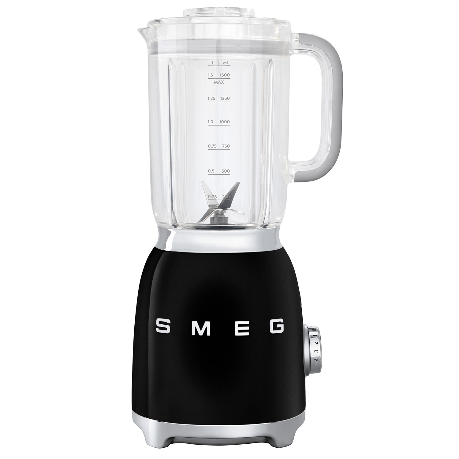 SMEG Smeg BLF01BLEU licuadora 1,5 L Batidora de vaso Negro 800 W