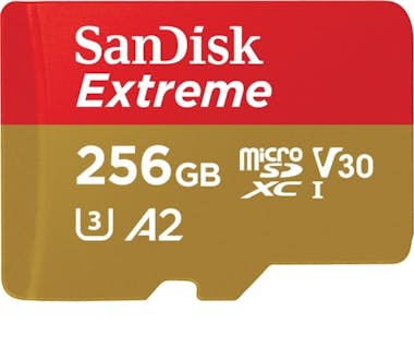 SanDisk Sandisk 256GB Extreme microSDXC memoria flash Clas