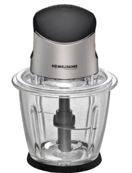 Rommelsbacher MZ 500 picadora eléctrica de alimentos 1,5 L Negro, Acero inoxidable 500 W